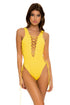 Luli Fama Playa Vibes OPEN SIDE ONE PIECE BODYSUIT
